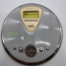 Sony CD Walkman Psyc D-NF400 Portable Player ATRAC3 MP3 Discman TESTED Works