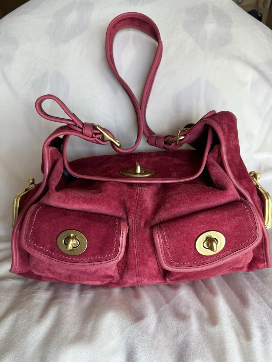 バッグ Coach Signature Pink Bleecker Bag COACH Bleecker Sullivan Hobo Bag in Signature Fabric in Pink | Lyst