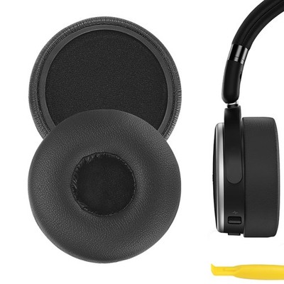 Geekria Protein Leather Ear Pads for AKG N60NC Headphones (Dark Grey)