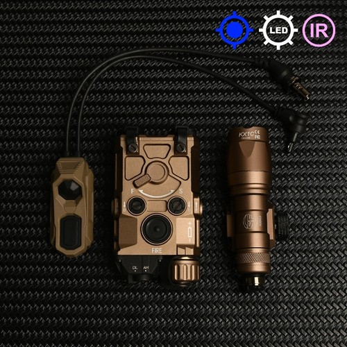 Metal OGL Red/Green/Blue Laser Infrared Sight M300A M600C Flashlight+AXON Switch - Picture 26 of 28