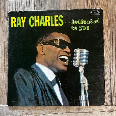 Ray Charles Dedicated To You LP ABC Paramount ABC 355 Original Press