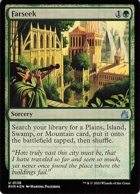 Foil Farseek U Ravnica Remastered 138 NM