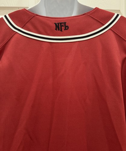 San Francisco 49ers Baseball Trikot Größe 4X Authentic NFL Knopfleiste genäht - Bild 16 von 21