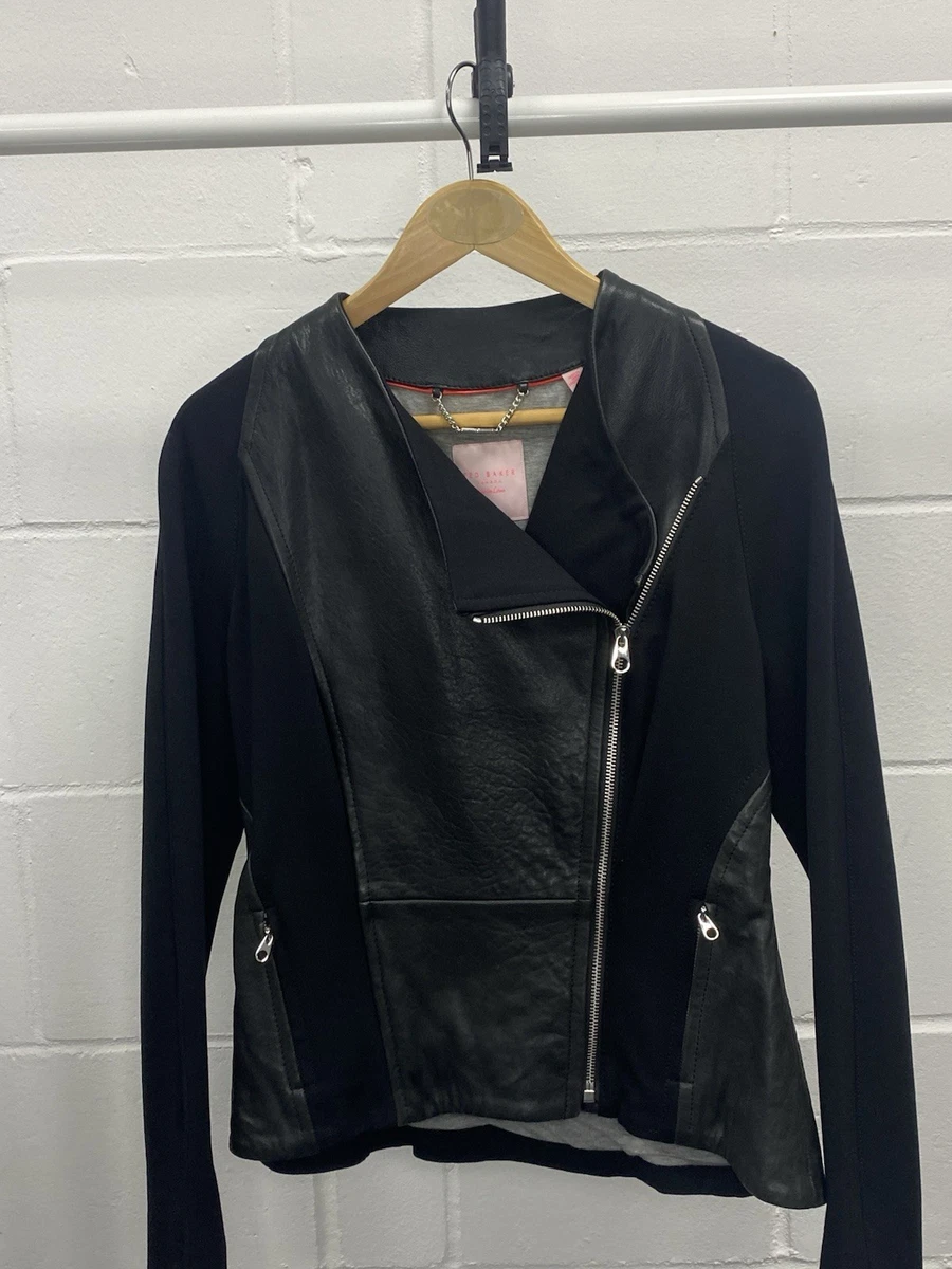 ⭐︎美品⭐︎TEDBAKERテッドベィカーブラックレザーライダースジャケット 2025年最新】TED BAKER レザージャケット・ライダースの人気アイテム