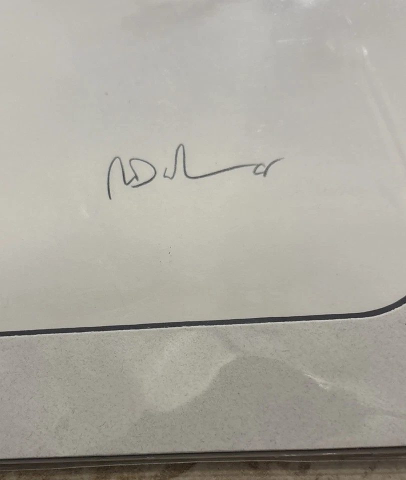 OG Disney Pixar Inside Out Joy pieza de arte firmada por artista (desconocida) nueva Foto 3 de 4