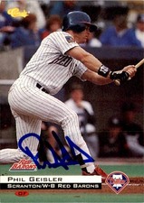 Phil Geisler 1994 Classic Auto #19 Scranton/Wilkes-Barre Red Barons