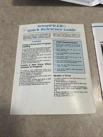 Smart Filer Coleco for ADAM ColecoVision Computer Complete in Case