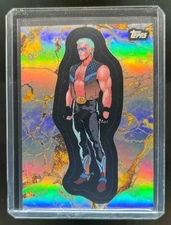 2025 Topps Marvel Comic Book Heroes Refractor BLUE BOLT No. 100!