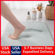 Memory Foam Bath Mat ULTRA SOFT Bathroom Mat Extra Water Absorbent Non Slip Mats