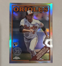 Topps 2023 Chrome Update 1988 Gunnar Henderson #88CU-8 Rookie Orioles 35th Anniv