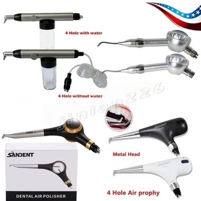 Dental Alumina Air Polisher Abrasion Microetcher Sandblaster Sandblasting Gun 4H