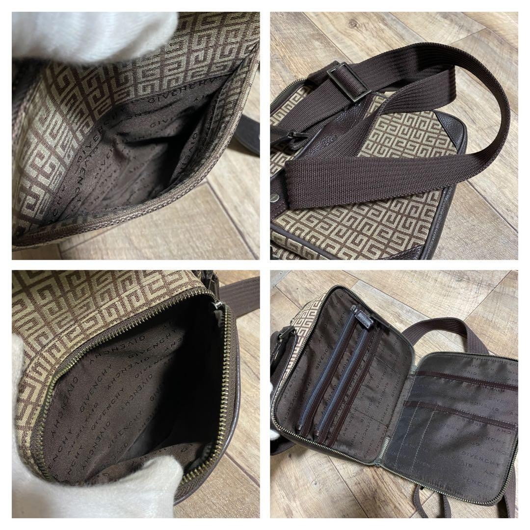 Authentic Givenchy Logo Canvas Mini Shoulder Bag … - image 9