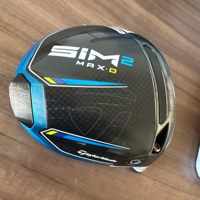 TaylorMade SIM2 MAX-D 10.5° Driver Head with Cover Used