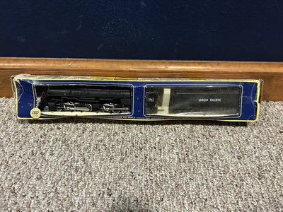 #ad Vintage AHM Rivarossi 3967 Union Pacific Steam Locomotive HO Scale with Tender $245.99