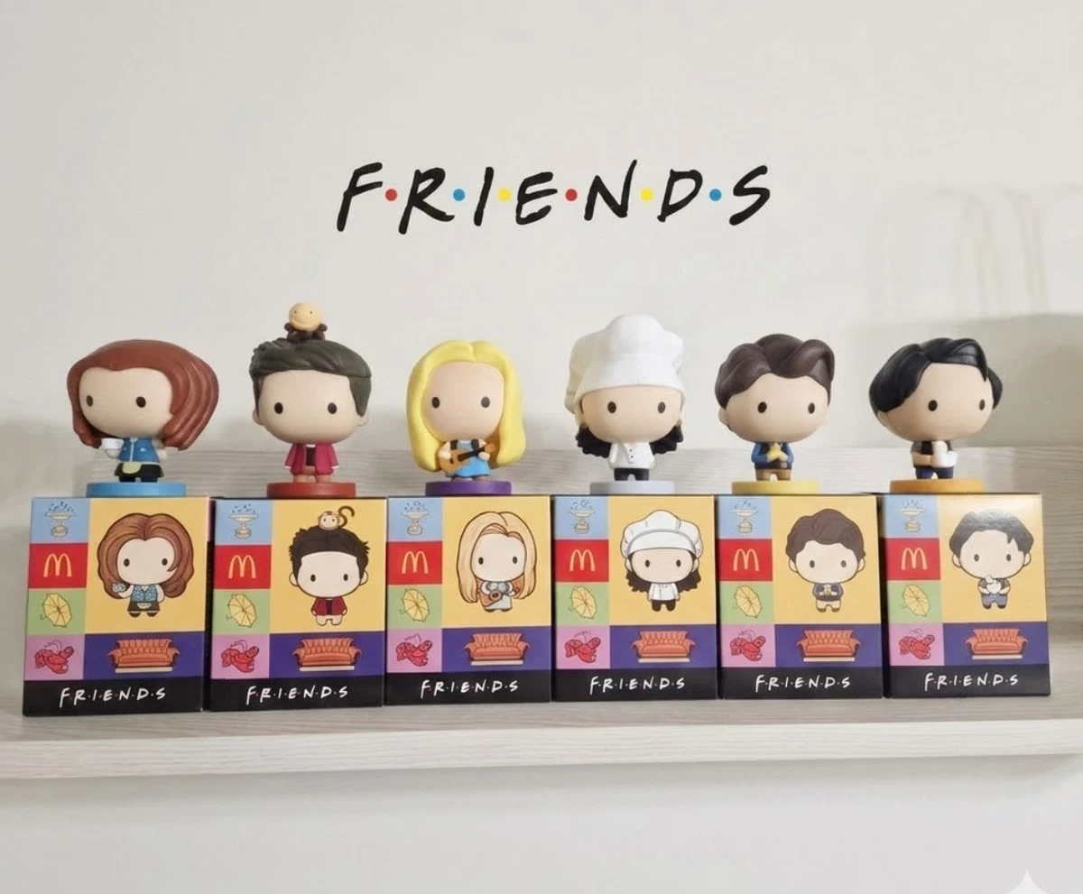 Friends フィギュア McDonald's F.R.I.E.N.D.S. x McDonald's Adult Meal Toy Unboxing & Review