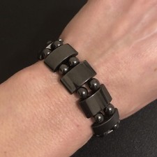 Men s Hematite Magnetic Bracelet