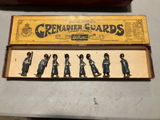 W. Britain glossy 312 Grenadier Guards in great coats set