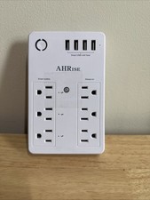 AHRISE WiFi Surge Protector with 4 USB Charging Ports - AHR-085
