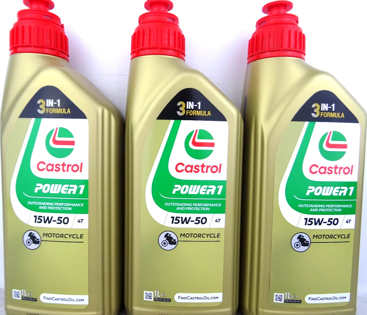 Castrol Power 1 4T 15W-50 Motoröl 4l Kanne