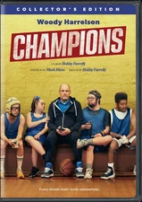 Champions DVD Woody Harrelson NEW