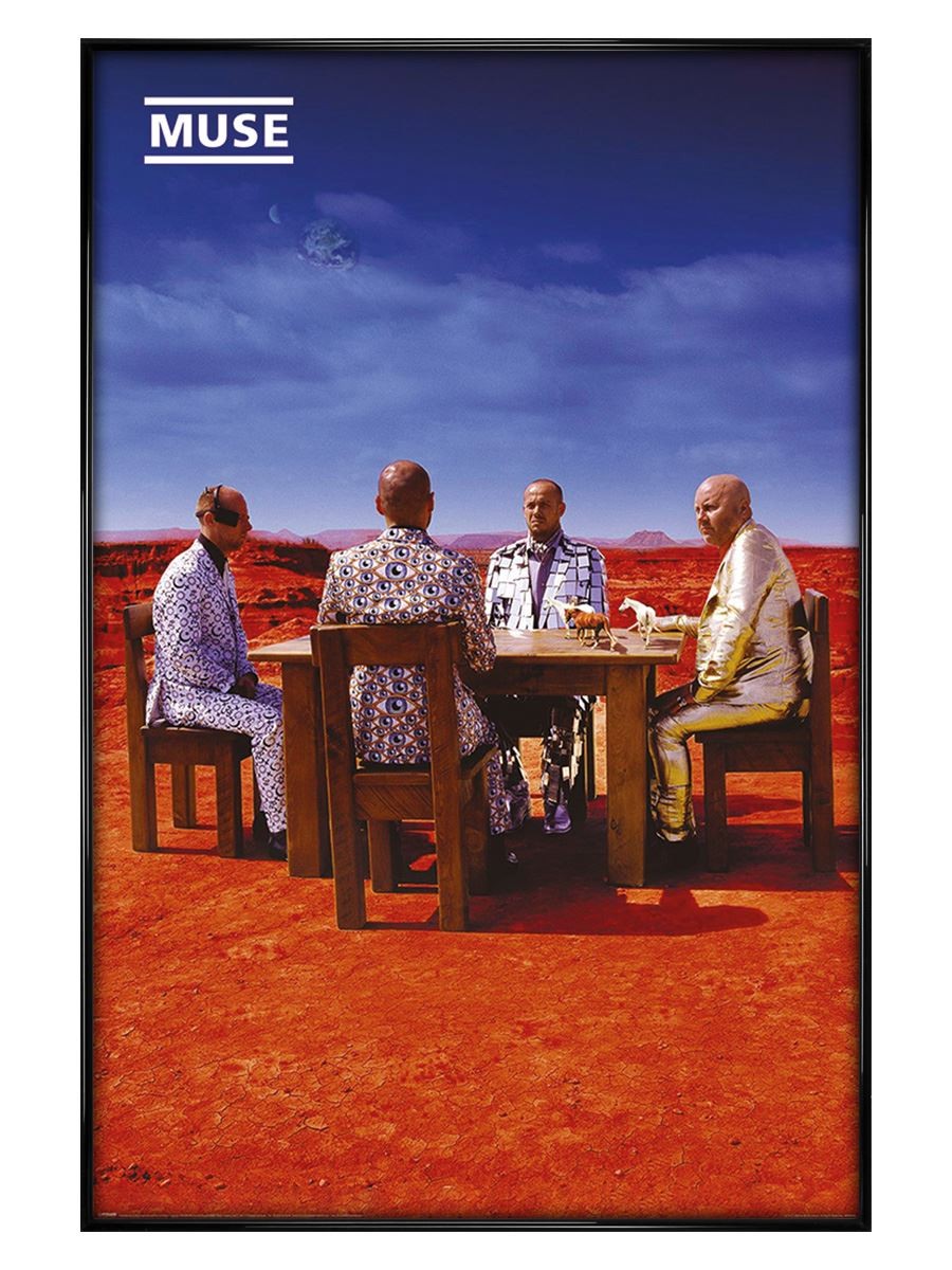 Gloss Black Framed Muse (Black Holes And Revelations) Maxi Poster