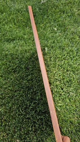 Vintage MCM Faux Rattan Woven Cane Mirror 1970s - Picture 7 of 13