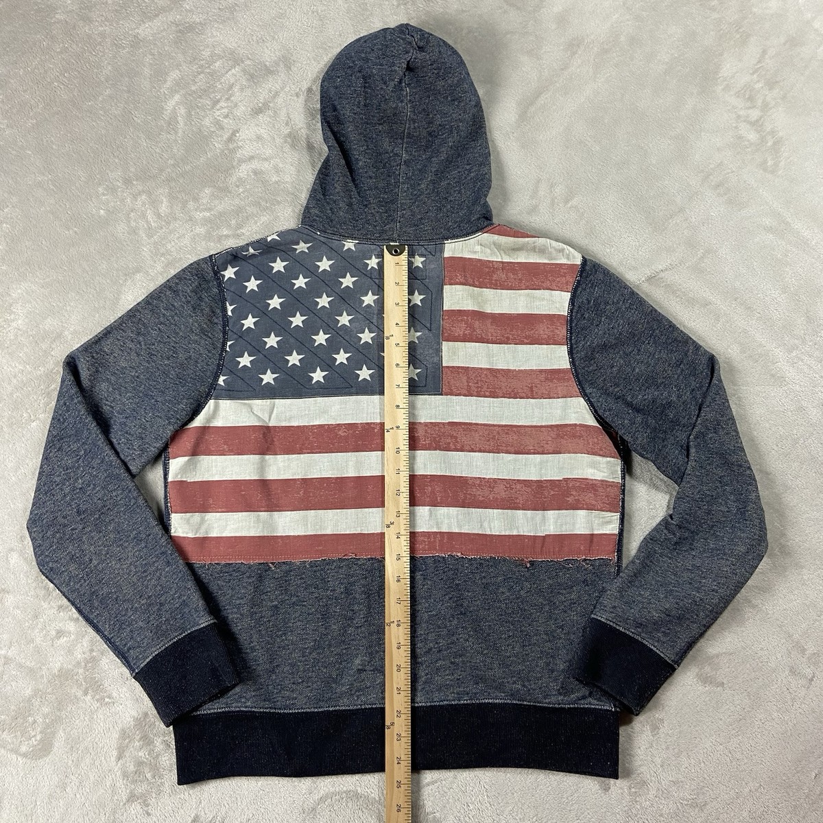denim supply ralph lauren 星条旗ジップパーカ Ralph Lauren Denim & Supply Full Zip Hoodie American Flag