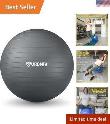 Anti-Slip Swiss Exercise Ball - Safe & Supportive for All Activities