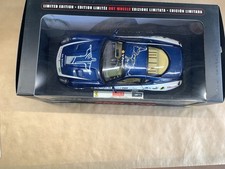 1/18 Hot Wheels ELITE Ferrari 599 GTB FIORANO PAN AMERICAN Limited BLUE New