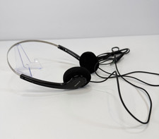Sony MDR-006 Vintage Lightweight On-Ear Headphones Foam Pads Japan Wired Black