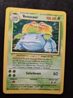Venusaur 15/102 Holo Base set vintage pokemon card (Excellent Condition)
