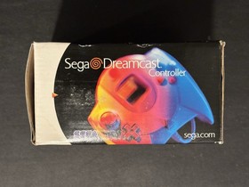 Original SEGA Dreamcast Controller White Gray OEM HKT-7700 In Box Tested & Works