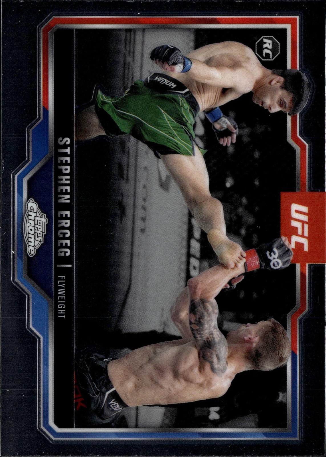 2025 Topps Chrome UFC Stephen Erceg Rookie Card #63
