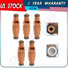 For Volvo C70 S60 S70 S80 V70 XC70 XC90 1999-2007 5 PCS Fuel Injectors 9186340