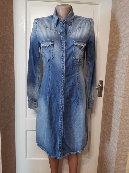 Women Diesel Dress Blue 38 / M / 46