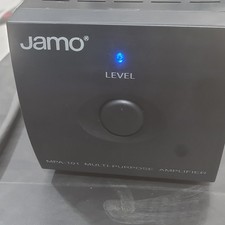 Jamo MPA-101 2-Ch Multi-Purpose Amplifier Black RCA In Banana Speaker Jacks
