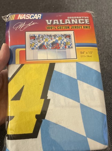 2002 NASCAR "Pole Position" #24 JEFF GORDON Valance Curtain 84"x15" - Picture 8 of 8