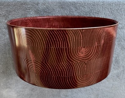 SOLID WOOD 14  X 6 1/4  Snare Drum Shell Segmented Reclaimed Free Float Stave