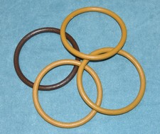 Plastic rings 5 diameter Four plastic rings Craft supply Craft ring Macrame