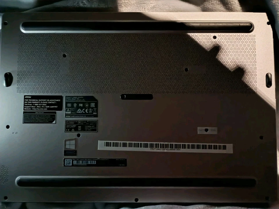 MSI P65 Creator 9SF i9 9th Gen 32GB Ram 512SSD NVIDIA RTX 2070 Windows 11 Pro - Image 3 of 4