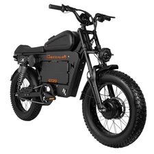 6000W 20*4.5"Tire 40MPH Electric Motorbike 60V 43AH Off Road Electric dirt bike