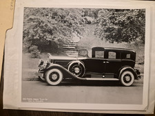 Old Photo Of A 1931 Pierce-arrow Town Car Body By Willoughby