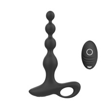 Palline Anali Vibranti Progressive Plug Anale Vibratore con Telecomando Sex Toy