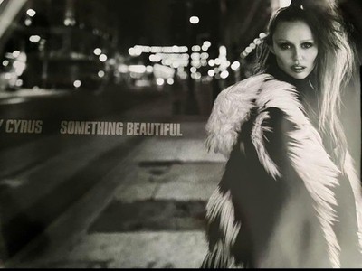 Miley Cyrus / Something Beautiful 2025 Japan Original Promo Poster