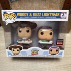 Funko Pop! Disney Toy Story Woody & Buzz Remote Control Vinyl Figure 2 Pack