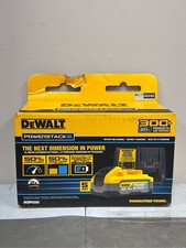 DeWalt 20V MAX POWERSTACK DCBP520C 5 Ah Lithium-Ion Battery and Charger Starter
