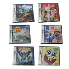 Lot 6 Nintendo DS Up Batman, Bolt, Sponge Bob, Rio And Phineas & Ferb (Used)
