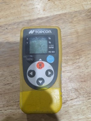 Topcon RC-60 REMOTE CONTROLLER - RL-SV2S | 313670002 | eBay
