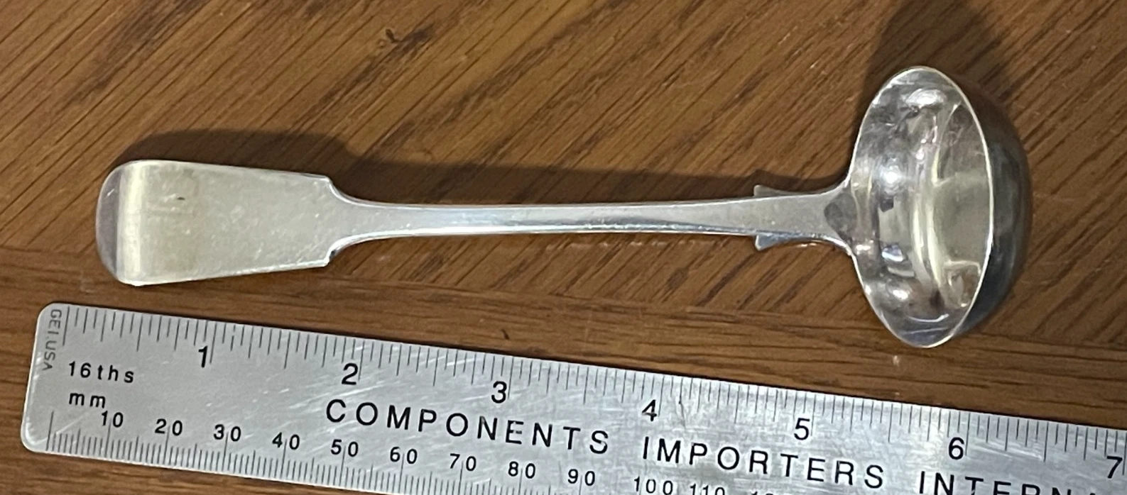 Antique Scottish Georgian Sterling Silver Sauce Ladle 38 g
