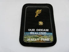 Wally Funk personal patch by Tim Gagnon #361/500